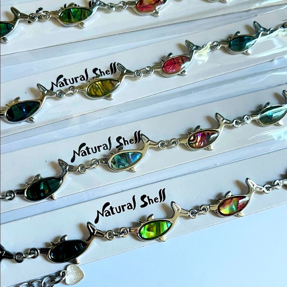 👋 3/$15 FASHION JEWELRY DOLPHIN ANKLET ADJUSTS - Picture 2 of 2